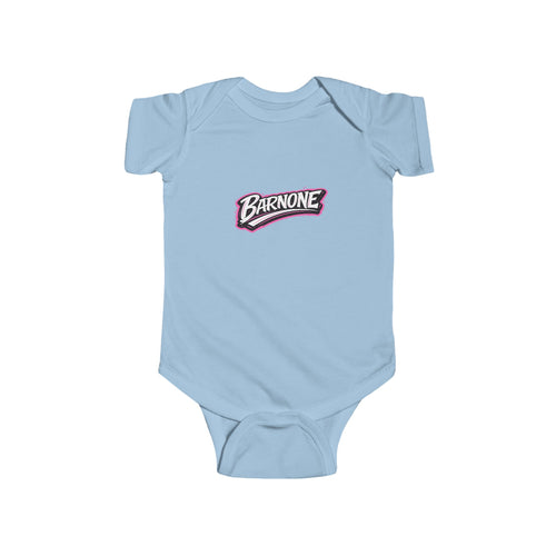 Barnone Baby Onesie-Pink Script