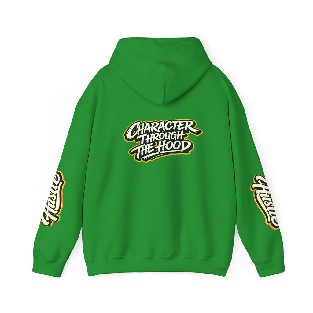 Hustle Hoodie-Character Through The Hood