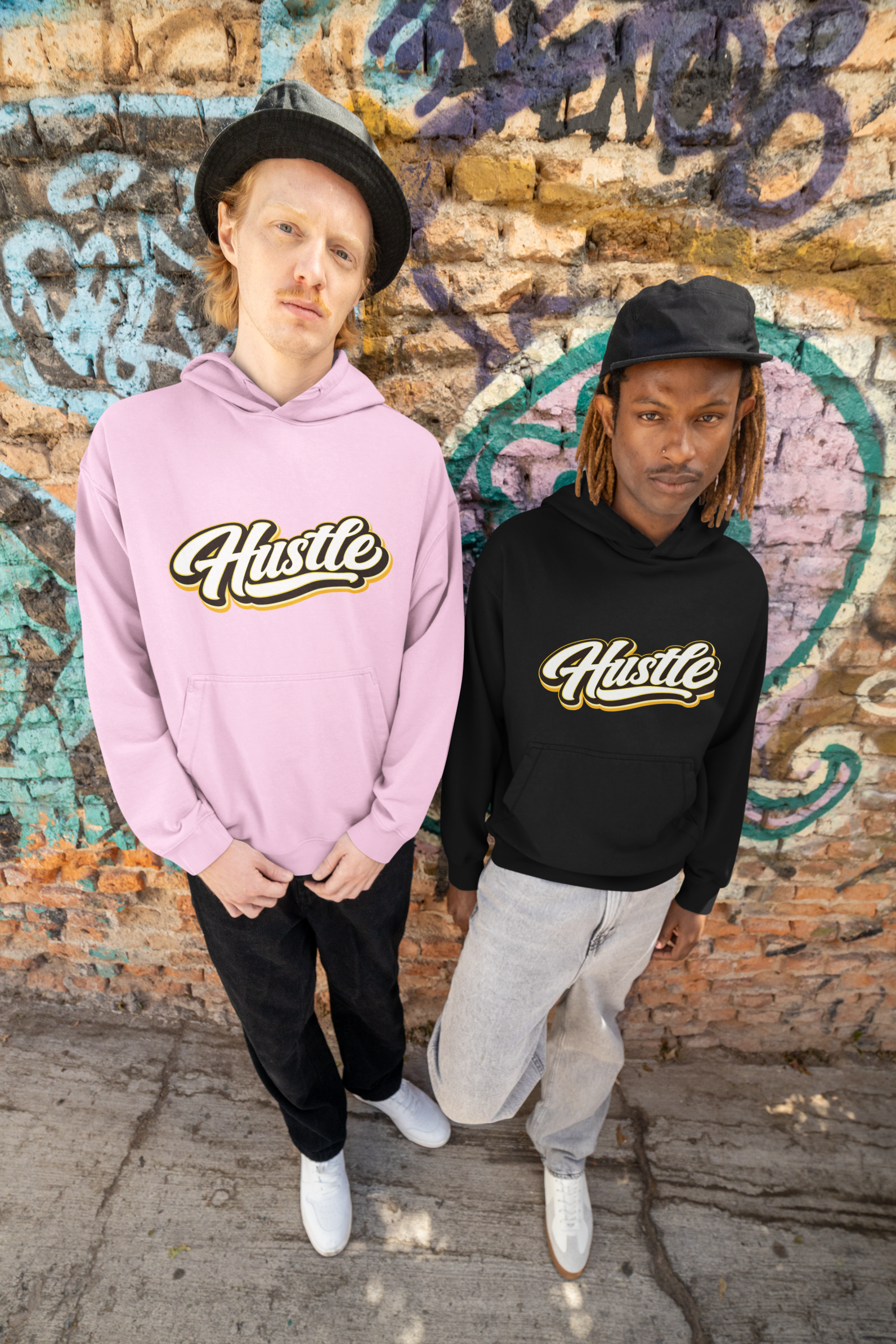 Hustle Hoodie-Character Through The Hood